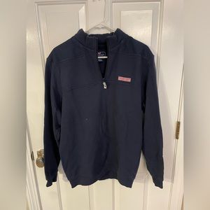 Vineyard vines navy zip up